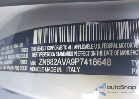 2023 Maserati Grecale Gt из США, поврежденный, VIN ZN682AVA9P7416648